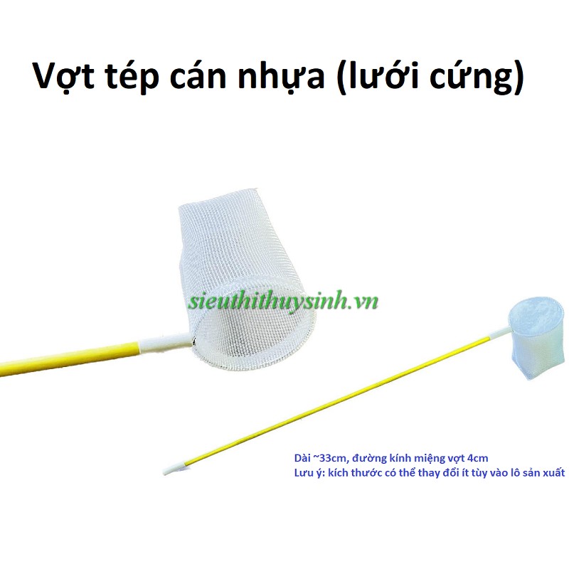 Vợt tép cán vàng