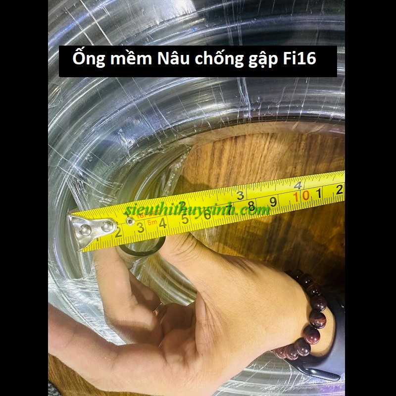 Ống chống gập nâu - Mét lẻ fi16