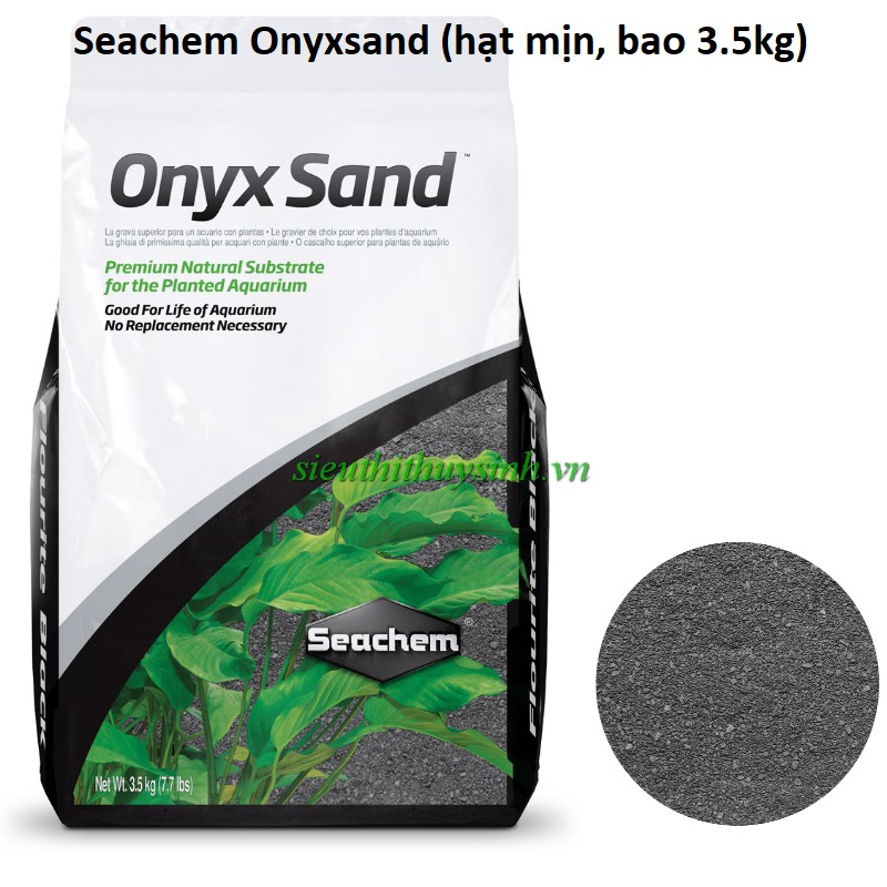 Seachem Onyx - Sand (hạt mịn) 3.5kg