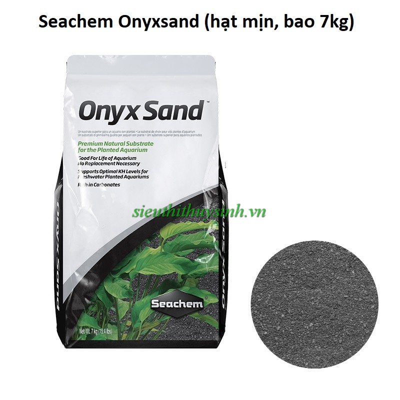 Seachem Onyx - Sand (hạt mịn) 7kg