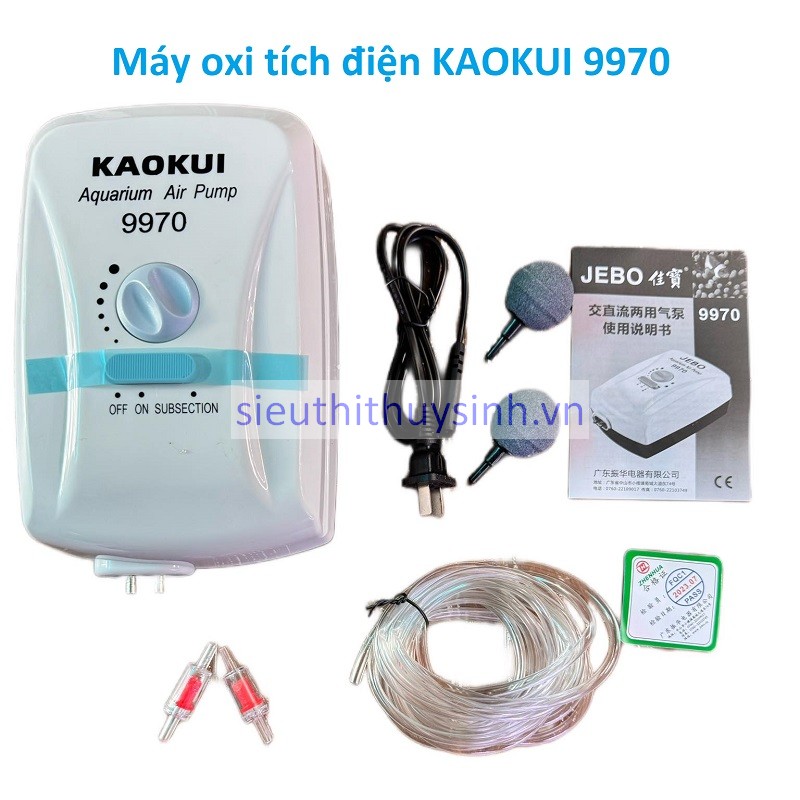 Sủi oxi tích điện KK - 9970
