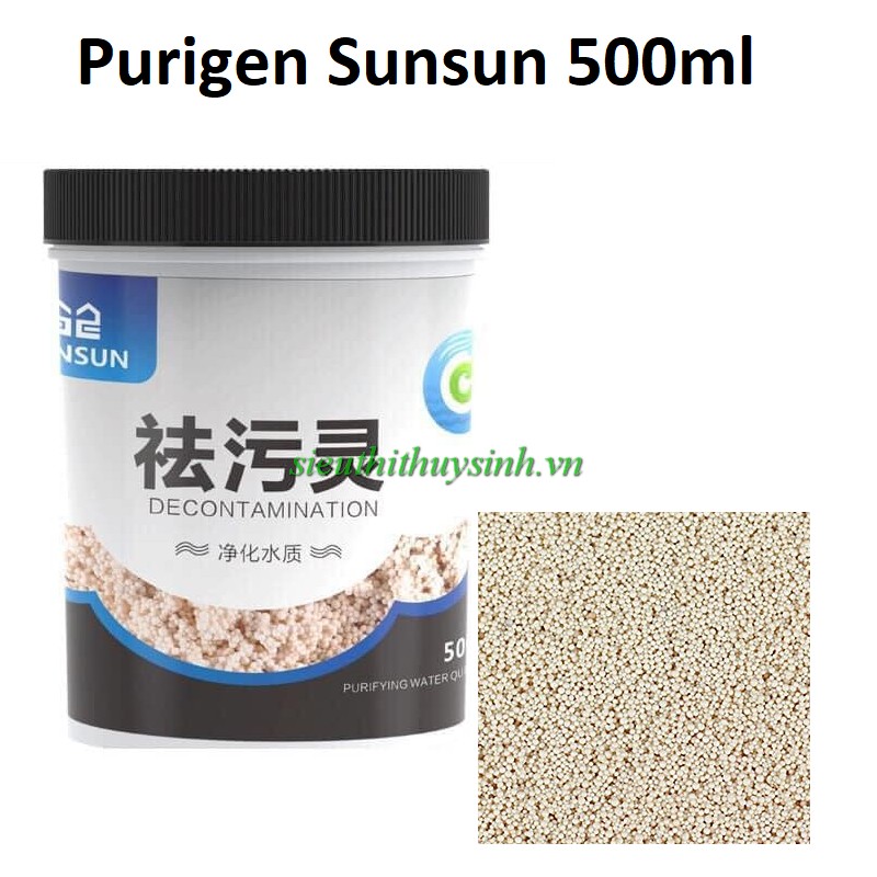 Purigen Sunsun (có sẵn túi lưới) - 500ml