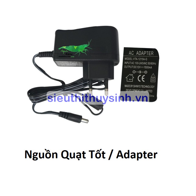 Nguồn quạt tốt 12V-1A